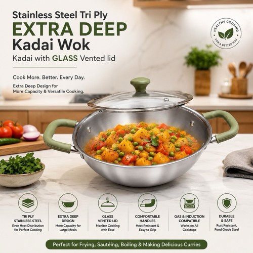 Triply stainless steel extra - triply,