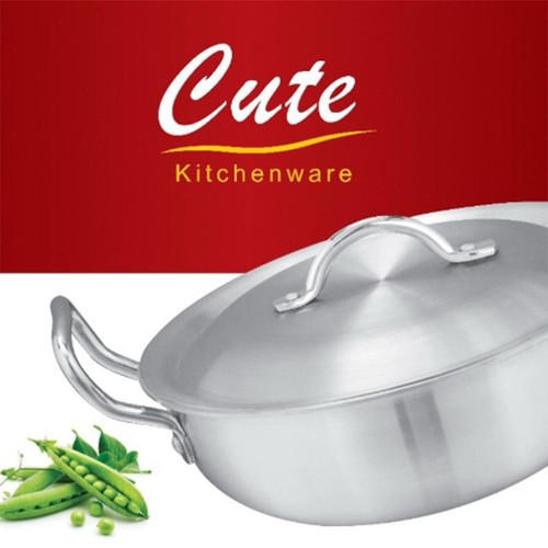 3pcs stainless steel karahi - 3pcs,
