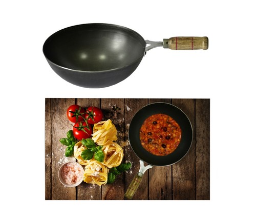 Iron karahi kadai - iron,
