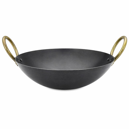 Cast iron karahi - cast,