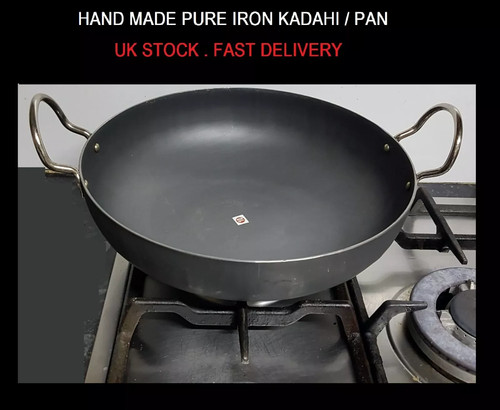 Iron karahi kadai wok - wok, tawa