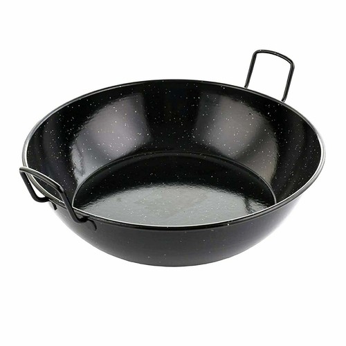 Original enamel karai wok - enamel,