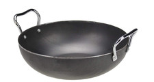 Iron Kadai Karahi Wok Pan 100%