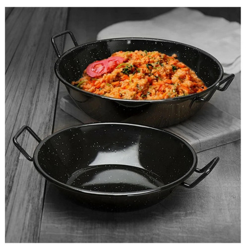 28cm black enamel - 28cm,