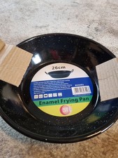 Enamel Karahi Wok Pan With