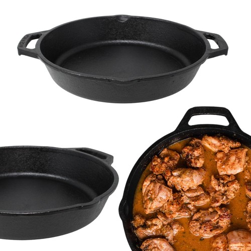 Cast iron skillet pan - iron,