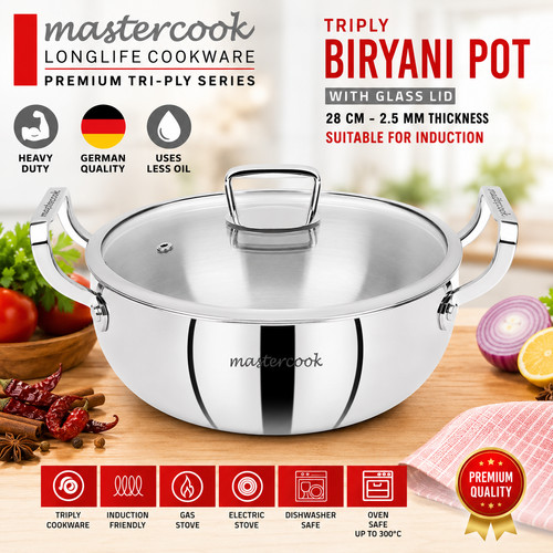 Mastercook triply stainless - mastercook,