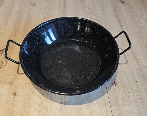 Enamel karai wok heavy - karai,