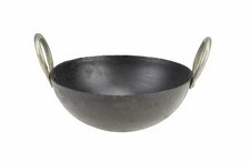 Iron Frying Pan Wok Karahi