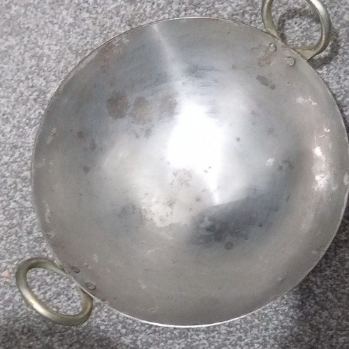 Iron kadai wok - iron,