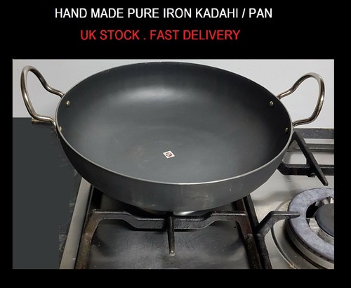 Iron karahi kadai wok - iron, tawa