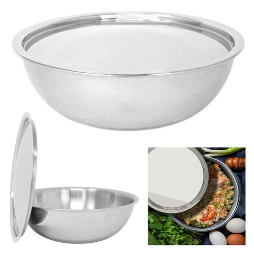 Stainless steel kadai karahi - stainless,