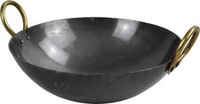 Iron Wok Kadai Pan Traditional