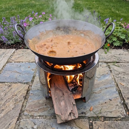 Desi chulla karahi pan - desi,