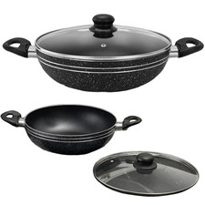 Non Stick Wok Pan With Lid