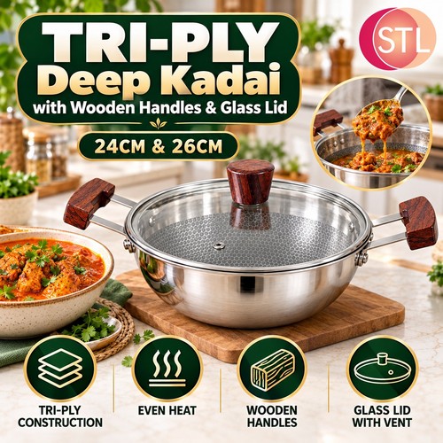 Tri ply stainless steel - stainless,