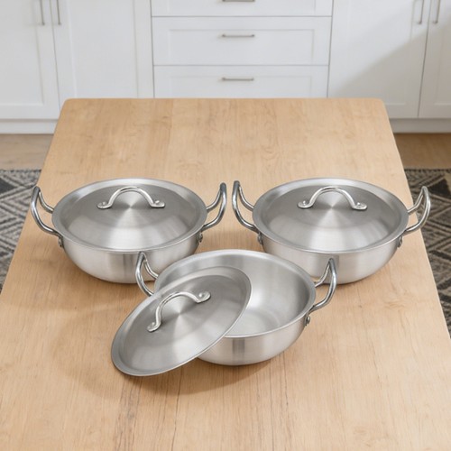 3pcs karahi wok - 3pcs,